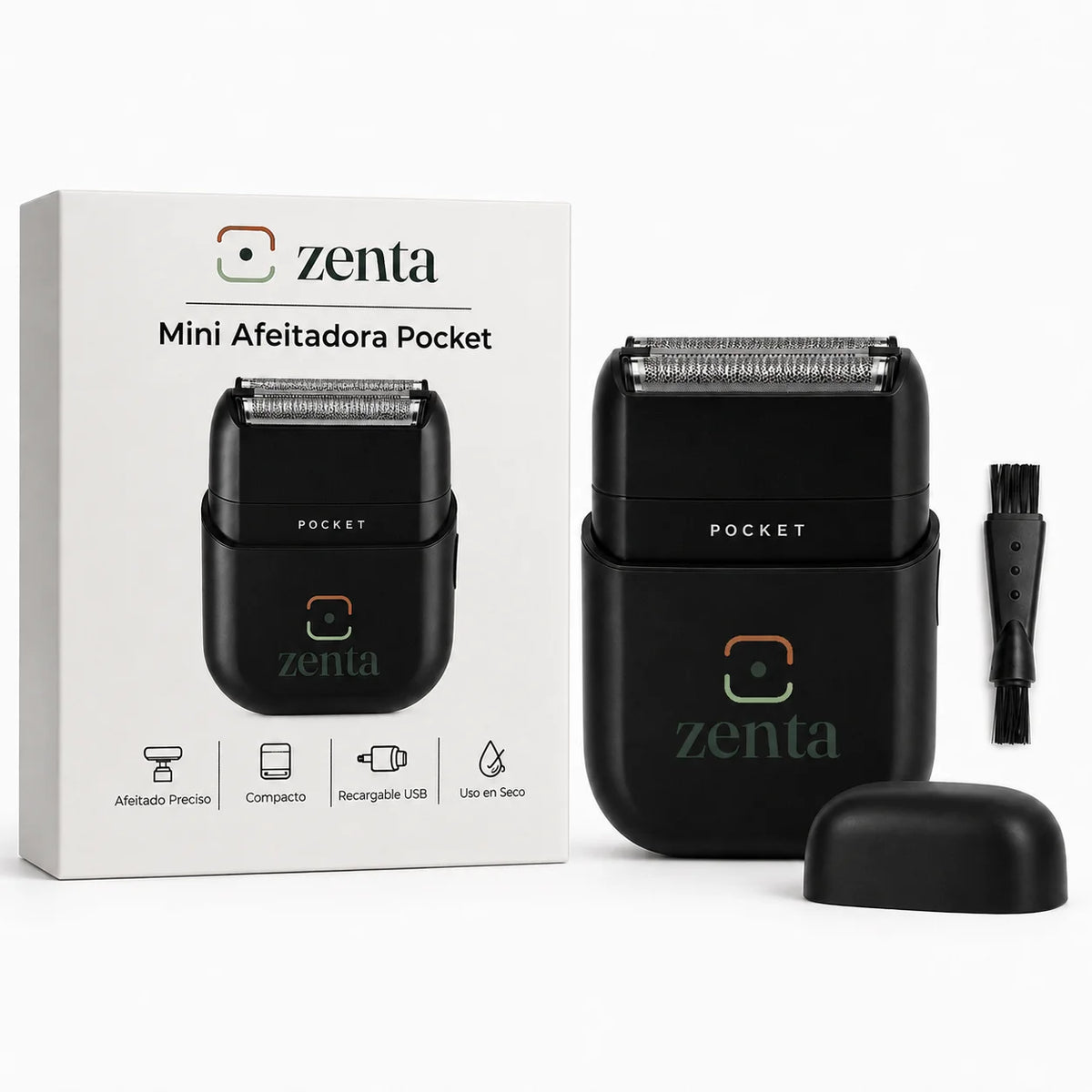 Mini Afeitadora Zenta Pocket