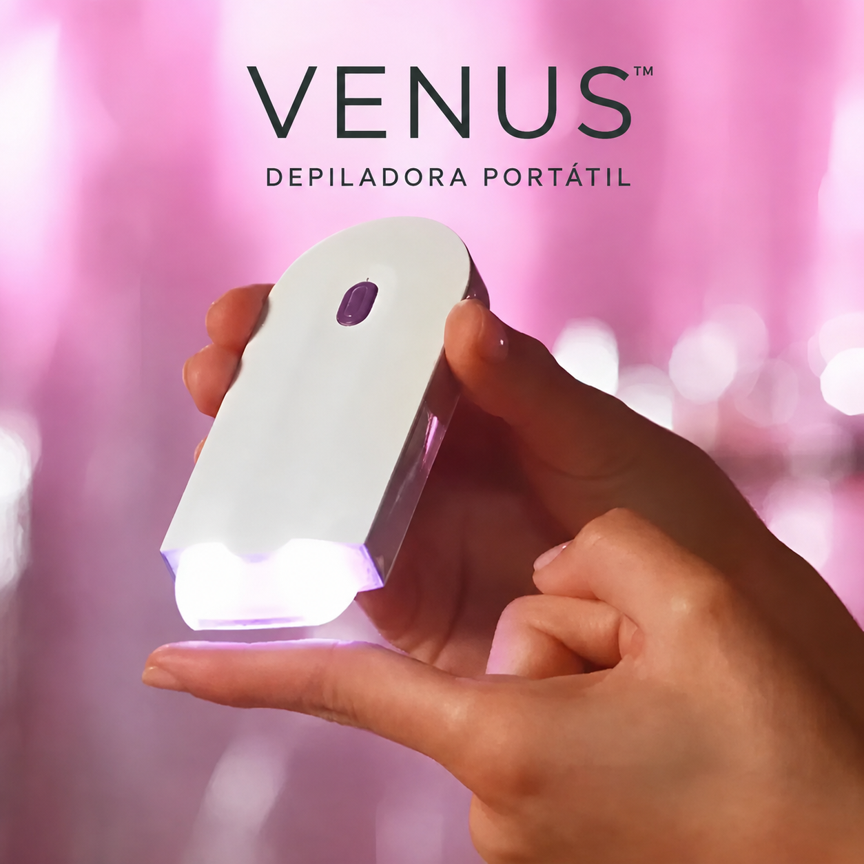 Depiladora portátil Venus en color blanco
