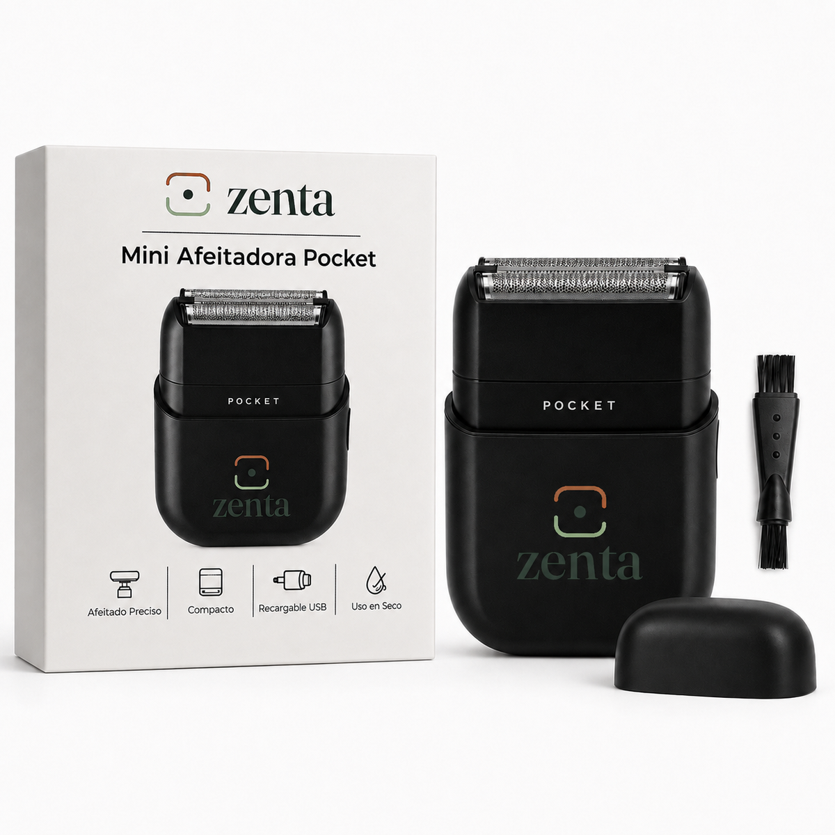 Mini Afeitadora Zenta Pocket