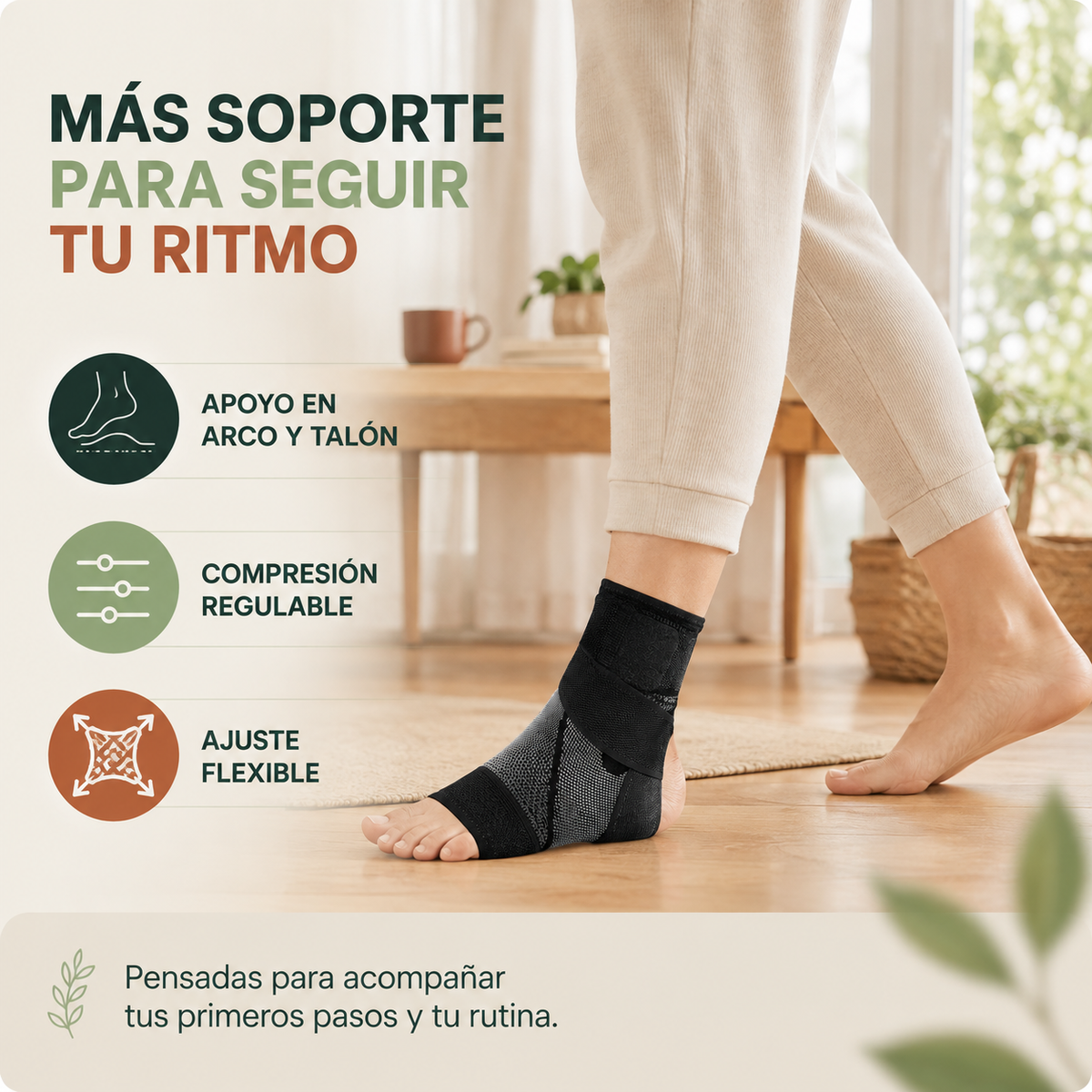 Beneficios del soporte ajustable Zenta Paso