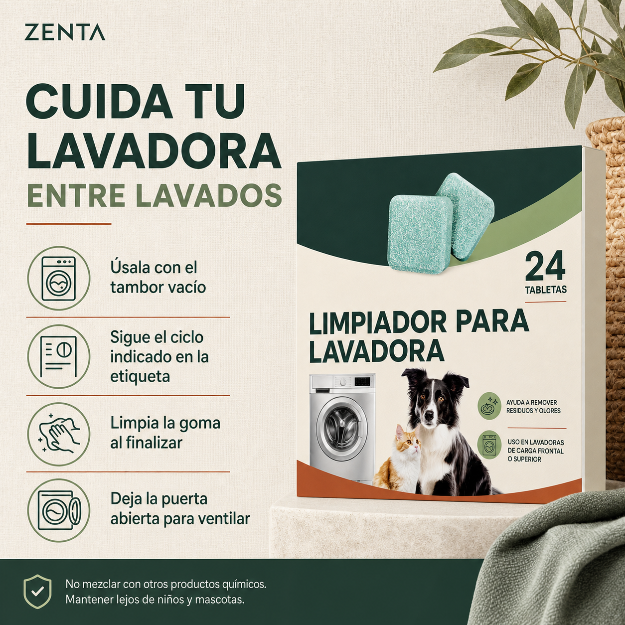 Recomendaciones de uso para Zenta Renueva