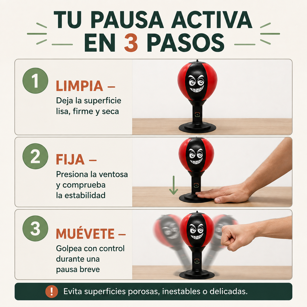 COMPACTO Y LISTO PARA TU RUTINA