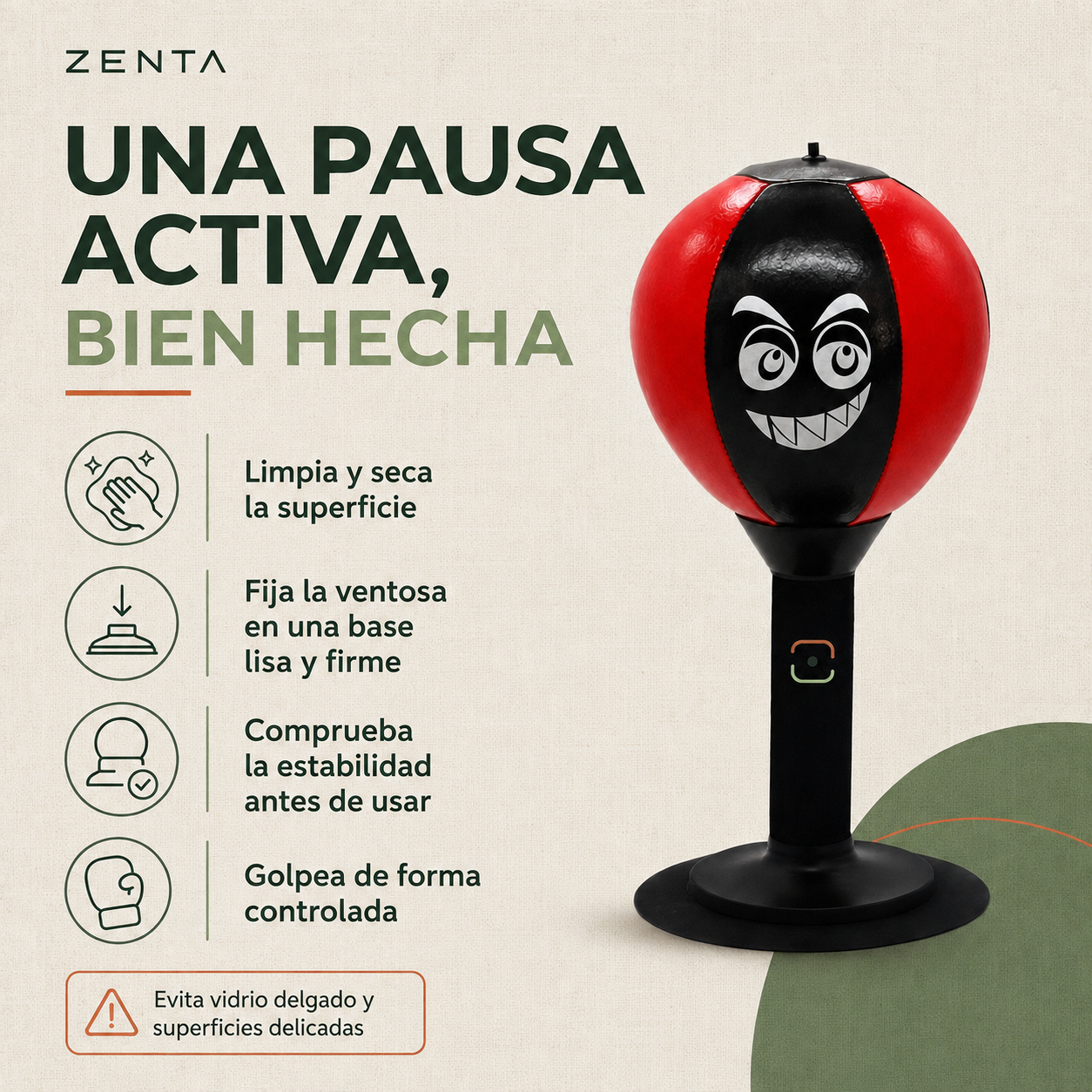 Recomendaciones de uso para Zenta Reset