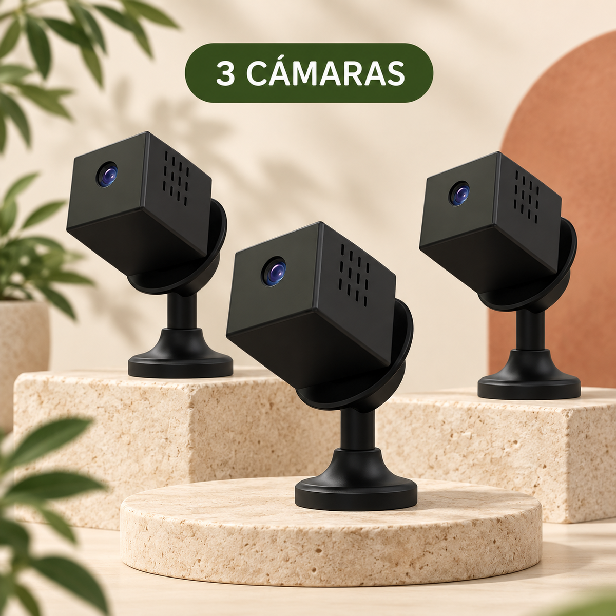 Zenta SafeCam Pro, pack de 3 cámaras